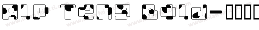 Alp Teng Bold字体转换